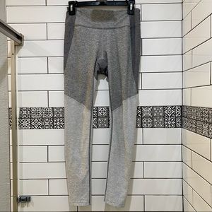 Outdoor Voices Gray Colorblock leggings